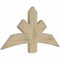 Ekena Millwork Alberta Rough Sawn Timber Gable Bracket, Douglas Fir, 48"W x 24"H x 2"D x 6"F, 12/12 Pitch GBW048X24X0206ALB00RDF - alternate 4